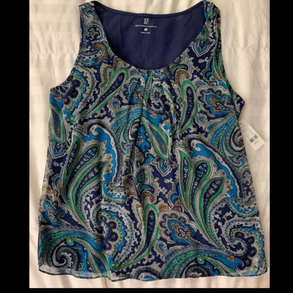Paisley tank